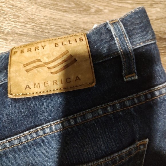 Perry Ellis Men's Blue Jeans Size 38 - Picture 10 of 12